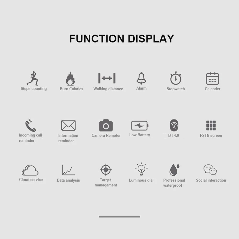 Смарт-часы LOKMAT MK22 мужские спортивные водонепроницаемые с шагомером напоминанием