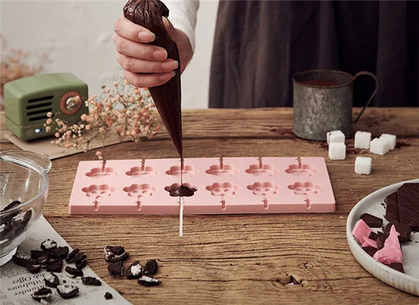 Рождественская шапка шаблон круглая сердце силиконовая форма для леденцов