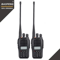 2pcs baofeng uv b5 walkie talkie 199 channel two way radio uhf vhf b5 long range handheld fm hf transceiver ham comunicador