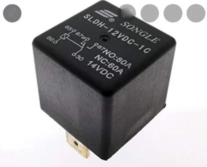 2pcs Relay 12V SLDH-12VDC-1C 5Pin NO: 80A NC: 60A 14VDC Relays New and Original | Электронные компоненты и