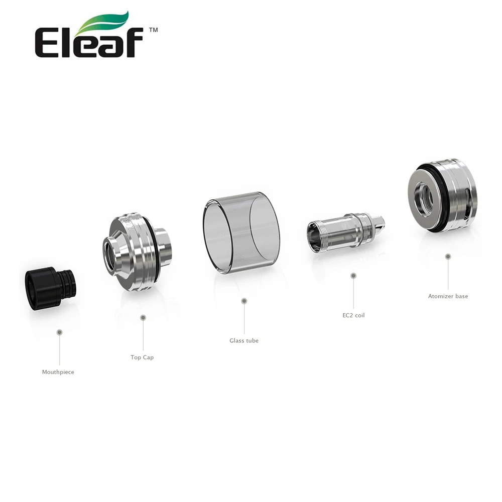 Clearance！Original Eleaf Melo 4 D22 Atomizer 2ml 22mm with EC2 Coil Fit for iKUU I200 MOD Electronic Cigarette Vape Tank |