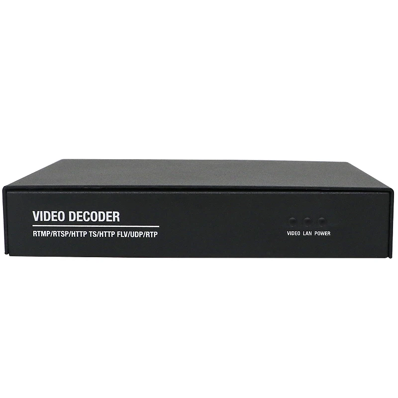H.265 к SDI HDMI VGA CVBS видео потоковый декодер HD IP для камеры декодирования RTSP HTTP UDP/RTP RTMP