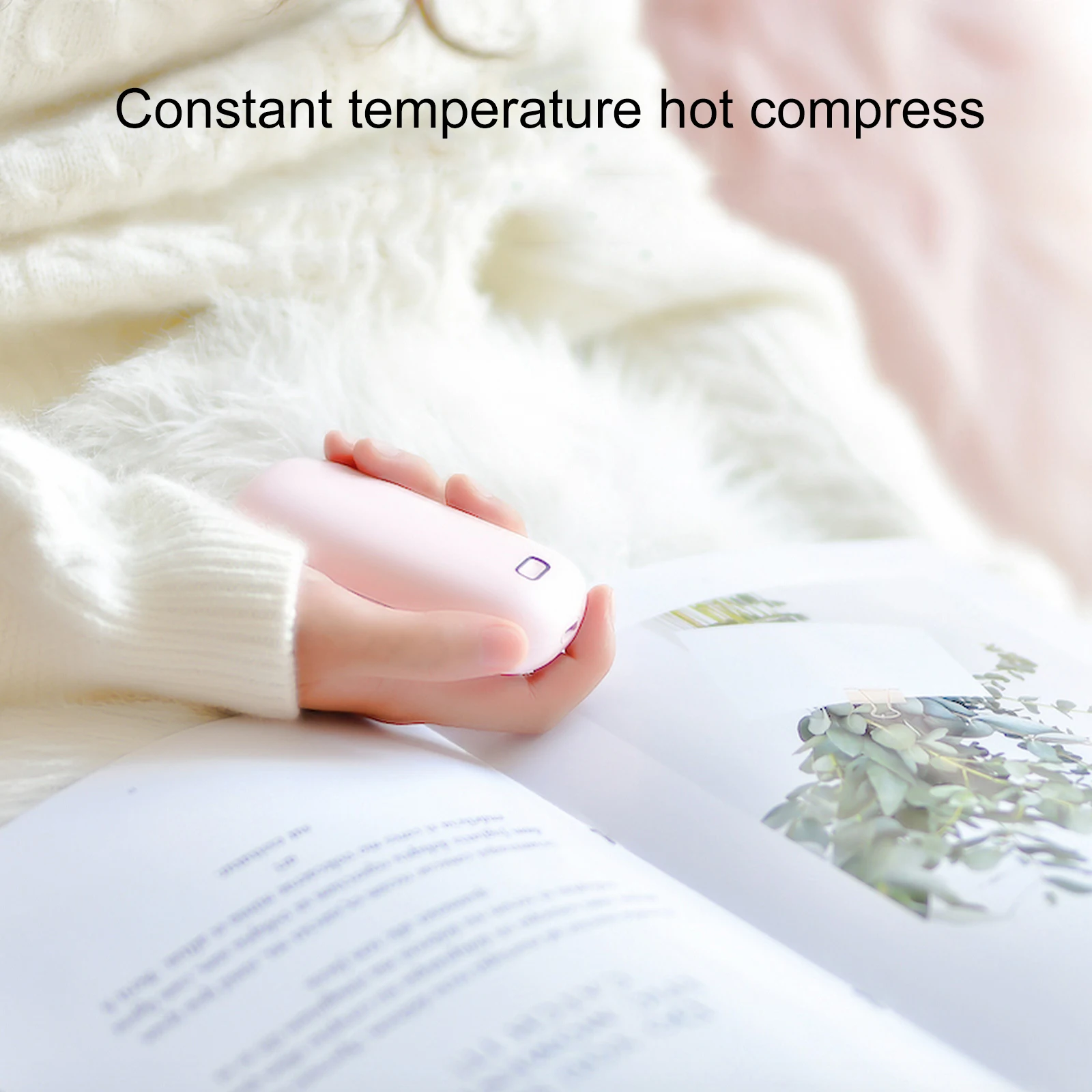 Мини-грелка для рук 4000 мАч с зарядкой от USB | Дом и сад