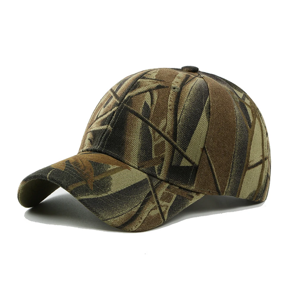 

Men Women Camouflage Portable Outdoor Sports Tennis Fishing Adjustable Army Climbing Canvas Hunting Baseball Cap