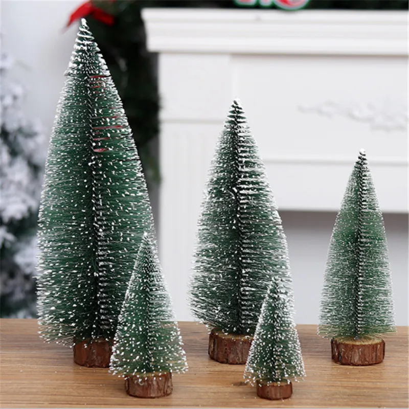 1 шт. Рождественская елка украшения Мини маленькая сосна мини настольные