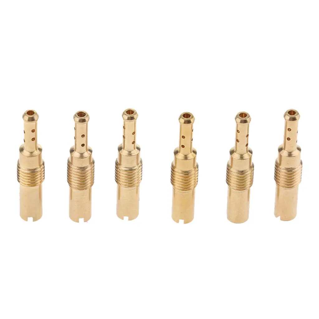 

6pcs Slow/Pilot Jet Kit For PWK OKO CVK 32 35 38 40 42 45