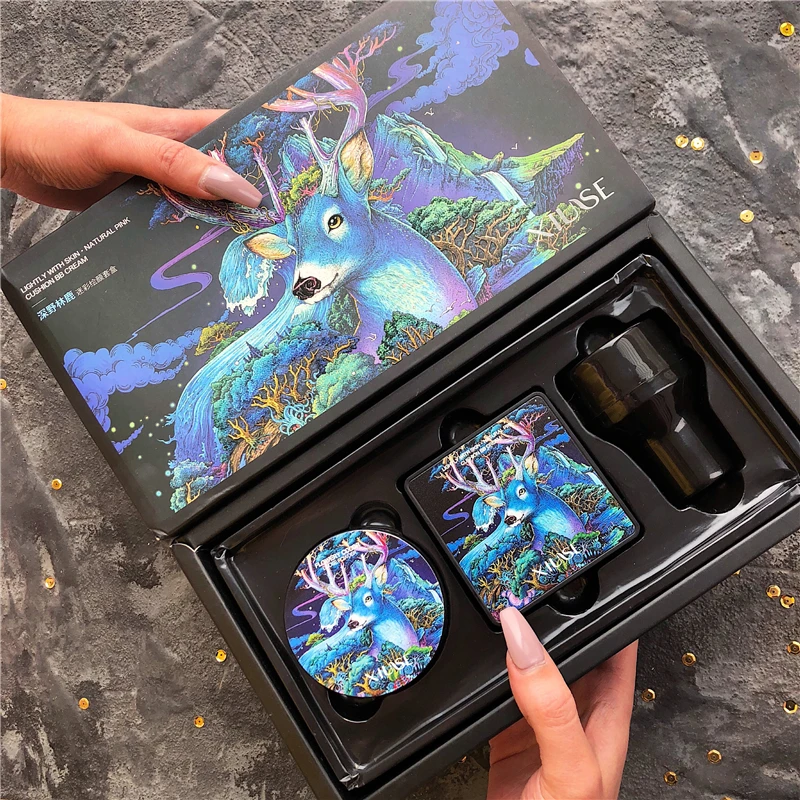 

Bb-крем с подушкой в форме гриба, Женская основа для макияжа cc, корректор, увлажняющий стойкий контроль жирности, без макияжа