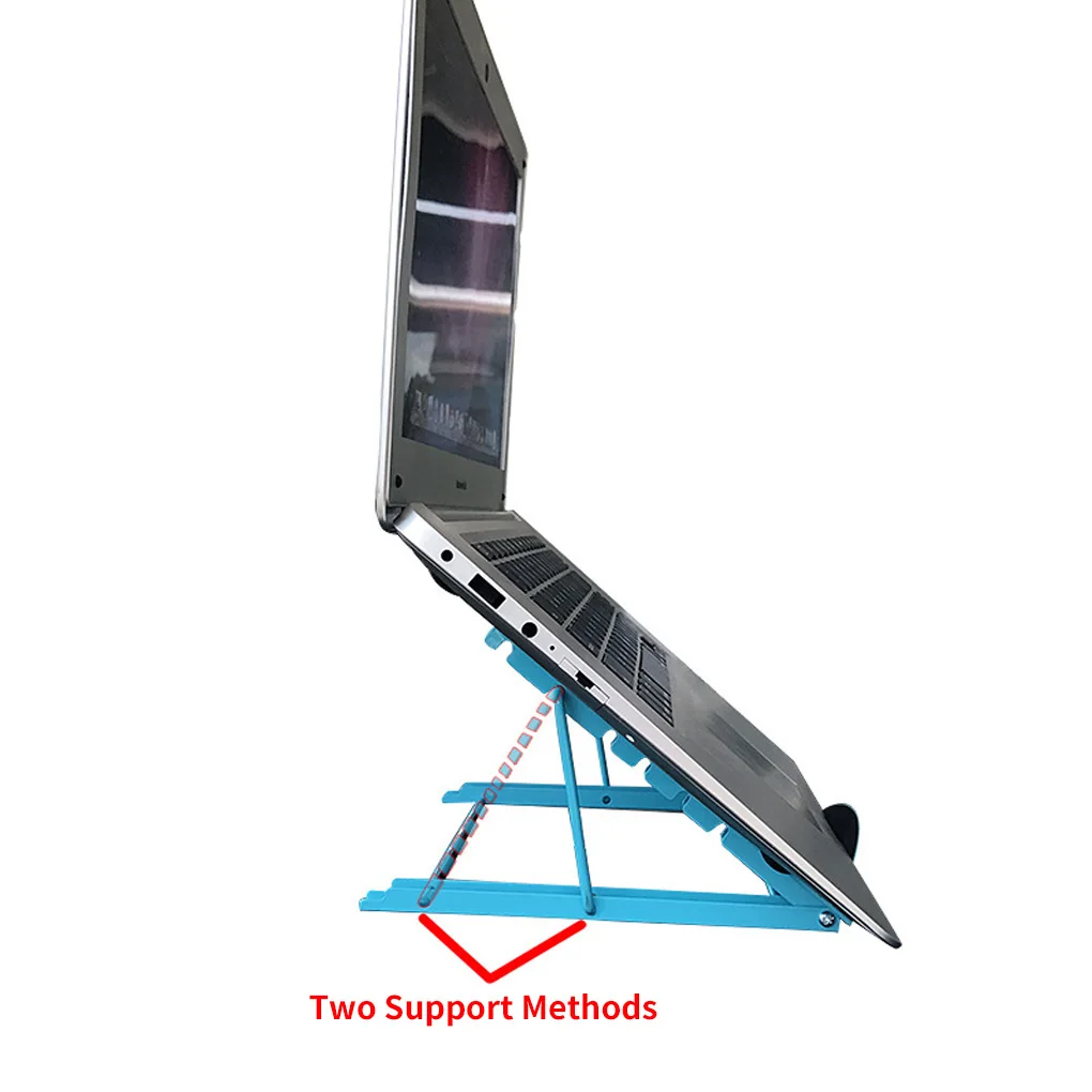 

Folding Laptop Stand Holder Portable Adjustable Laptop Bracket Cold Rolled Steel Support