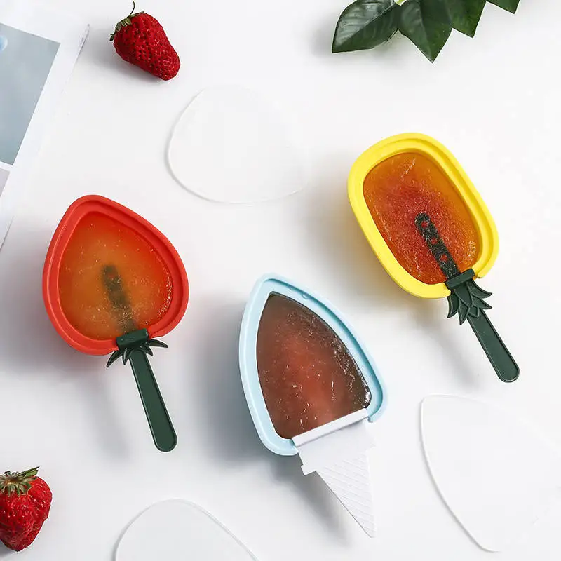 DIY Силиконовое мороженое фруктовая форма виноград ананас Фруктовое Мороженое