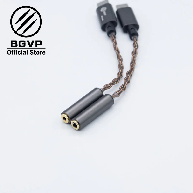 BGVP T01 USB DAC Hi-Fi аудиоусилитель type-c MicroUSB с адаптером, совместимым с сотовый телефон ПК Windows OS
