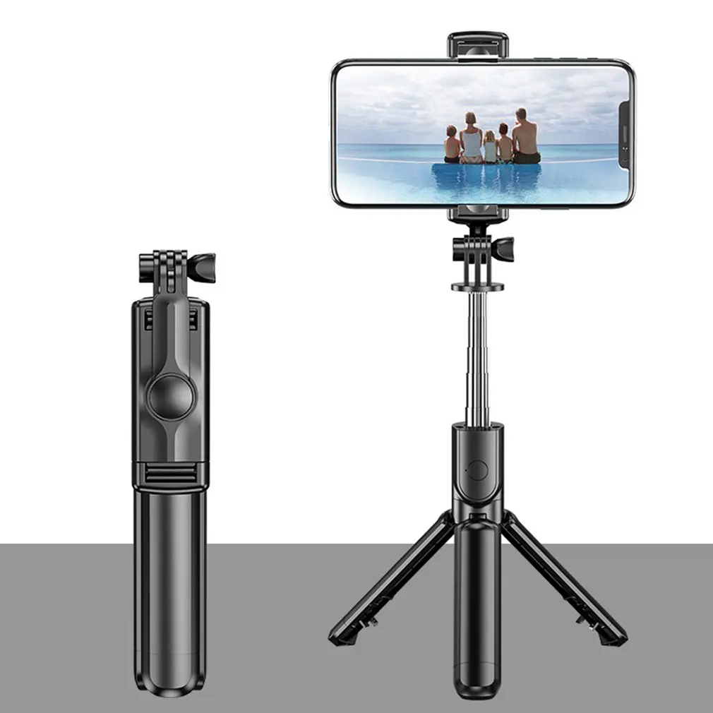 

S03 Detachable Clip Selfie Stick Universal Horizontal and Vertical Tripod Selfie Stick Mobile Phone Bracket Photograph