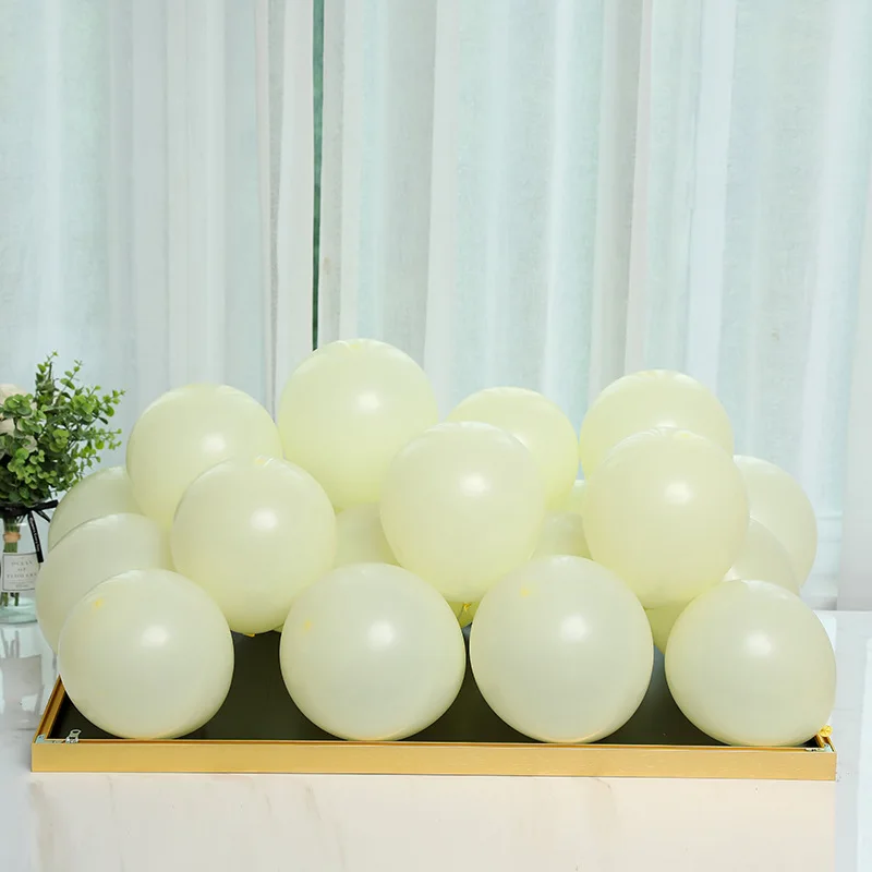 10 шт. красивый розовый надувной шар из алюминиевой фольги детский воздушный для