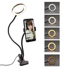 Микроблейдинг тату лампа с зажимом 8X лупа USB светодиодный светильник Холодный светильник для бровей Макияж осветитель оборудование инструменты для салона красоты