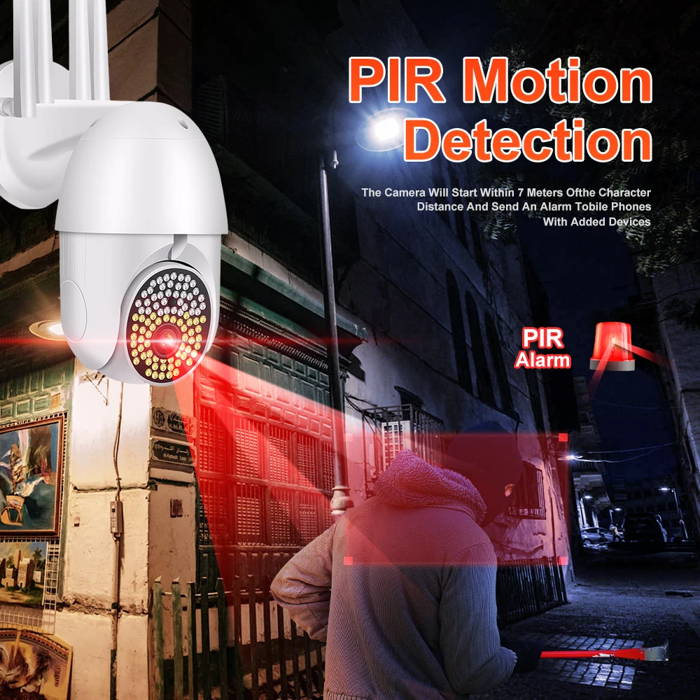 Продажа IP-камера Podofo, 2 МП, PTZ, Wi-Fi, 360 °, 4-кратный зум