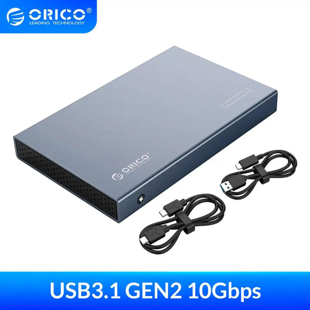 Корпус для внешнего жесткого диска ORICO 2 5 дюйма SATA на USB 3 1 Type C|Корпус диска| |