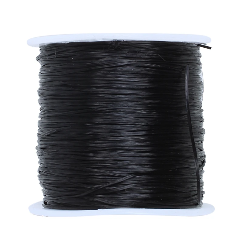 Black Stretchy Elastic Crystal String Beading Thread Spool 50M | Дом и сад