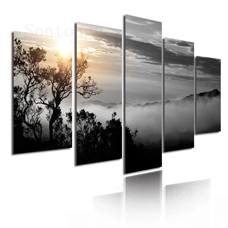 

Sunrise Landscape Painting Decorative Painting Simple Style Modern Porch Living Room Corridor Study Room Hotel Decoration