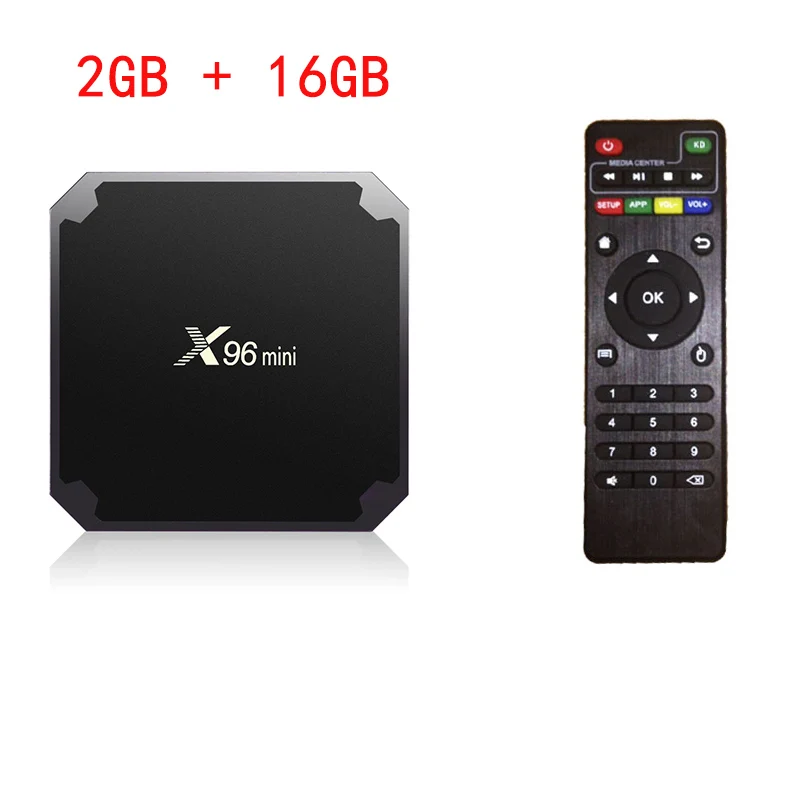 2G 16G TV BOX X96 Мини Смарт ТВ приставка Android 7,1 2 Гб 16 Гб Amlogic S905W четырехъядерный WiFi Google плеер Youtube Netflix медиаплеер телеприставка - Цвет: 2G 16G TV BOX