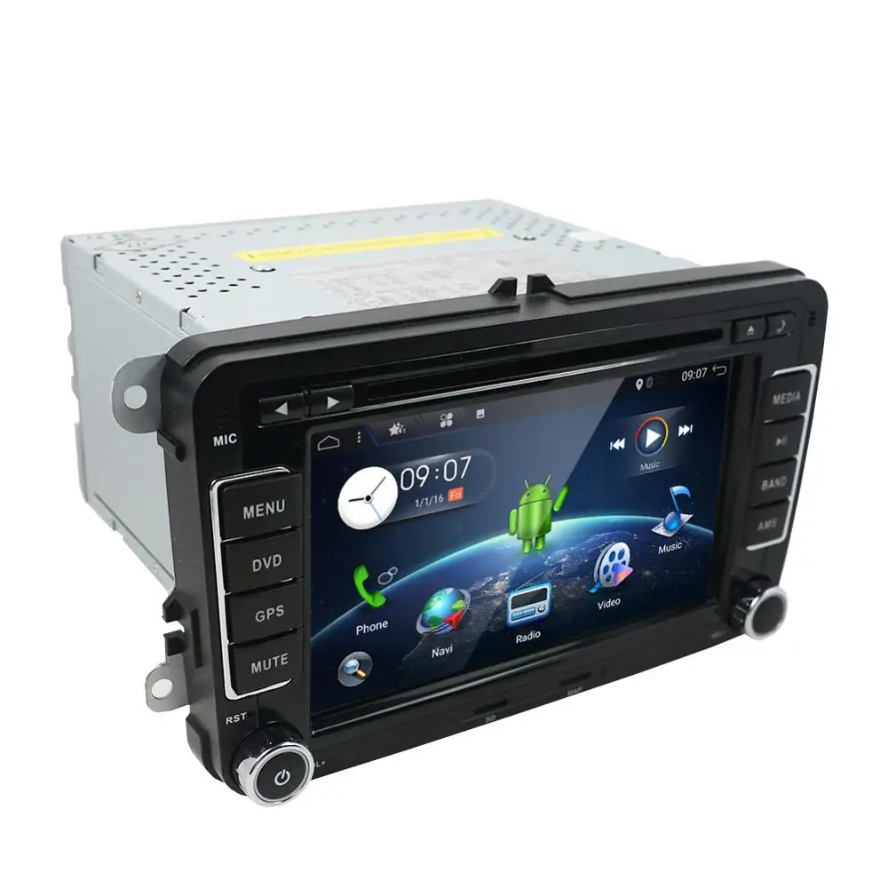 PX6 Android 9,0 для Volkswagen GOLF 4 5 6 POLO PASSAT TIGUAN Caddy Turan 2 Din автомобильный DVD Радио стерео Wifi SWC BT Canbus 4G-64G