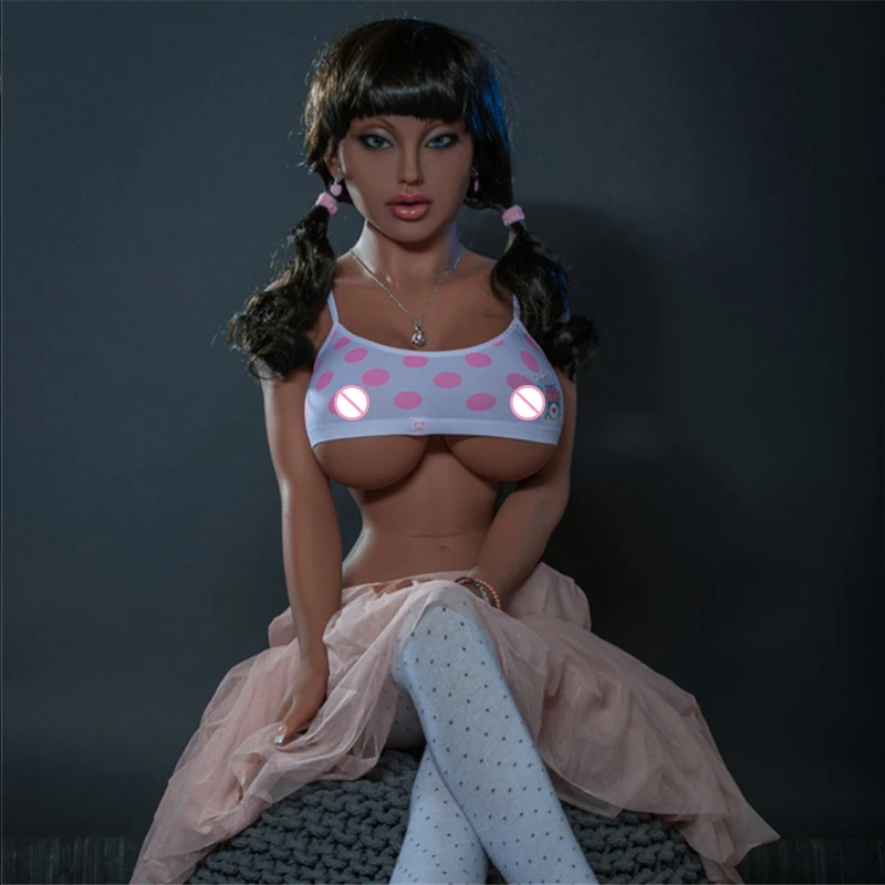 Силиконовая секс-кукла 158 см с маленькой грудью мини-кукла для девочки реальной
