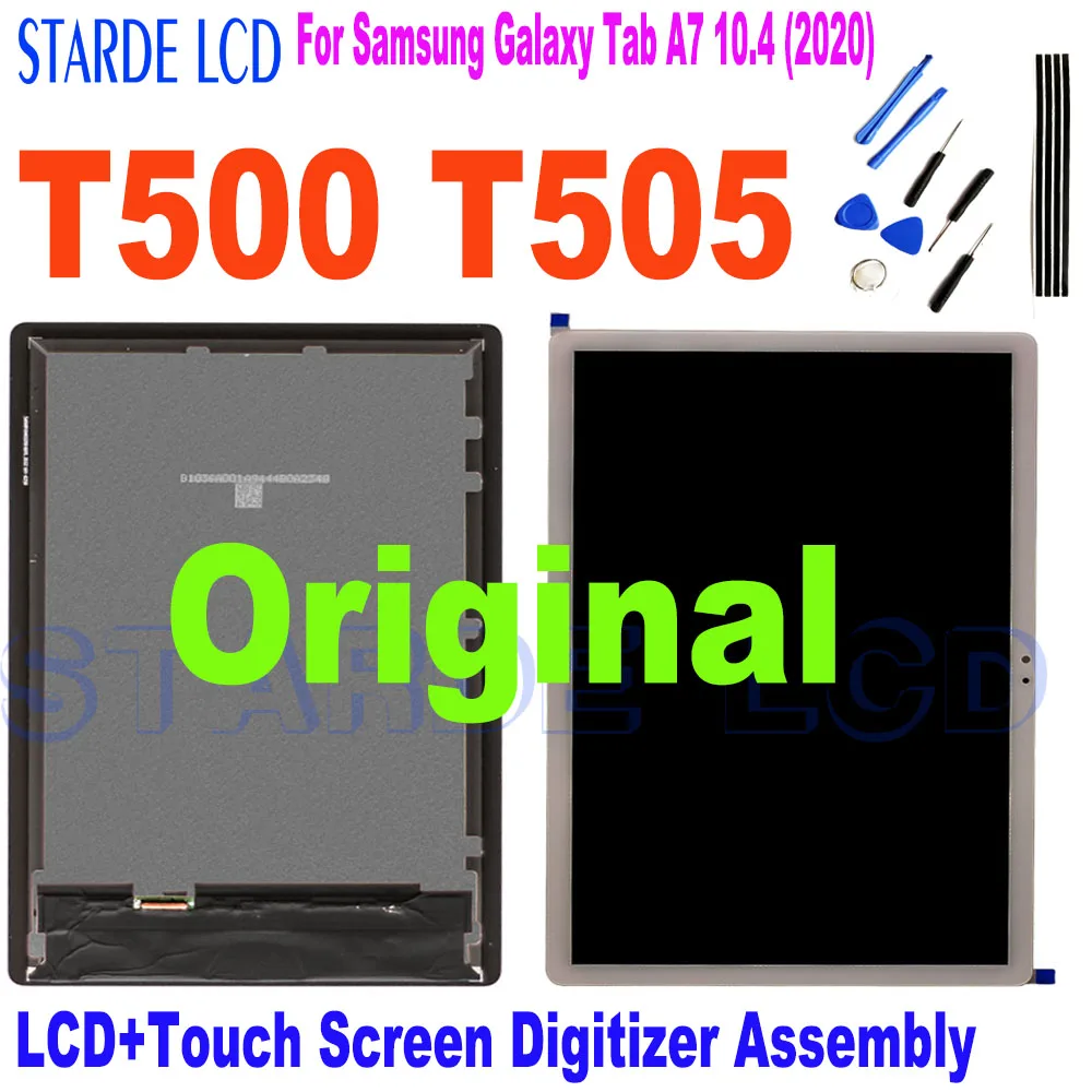 Оригинальный 10 4 &quotЖК дисплей для Samsung Galaxy Tab A7 (2020) SM T500 T505 ЖК с сенсорным экраном