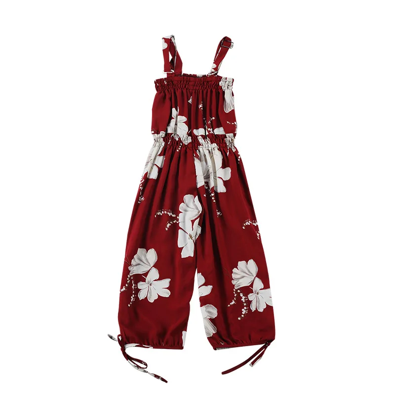 

family matching outfits mom and daughter equal 2021 summer new fashion Condole belt jumpsuits mother kids Baby girl clothes