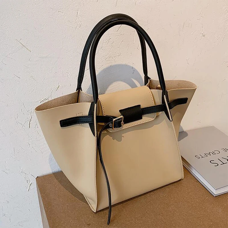 S.IKRR вместительная большая сумка из искусственной кожи для женщин 2020 брендовые