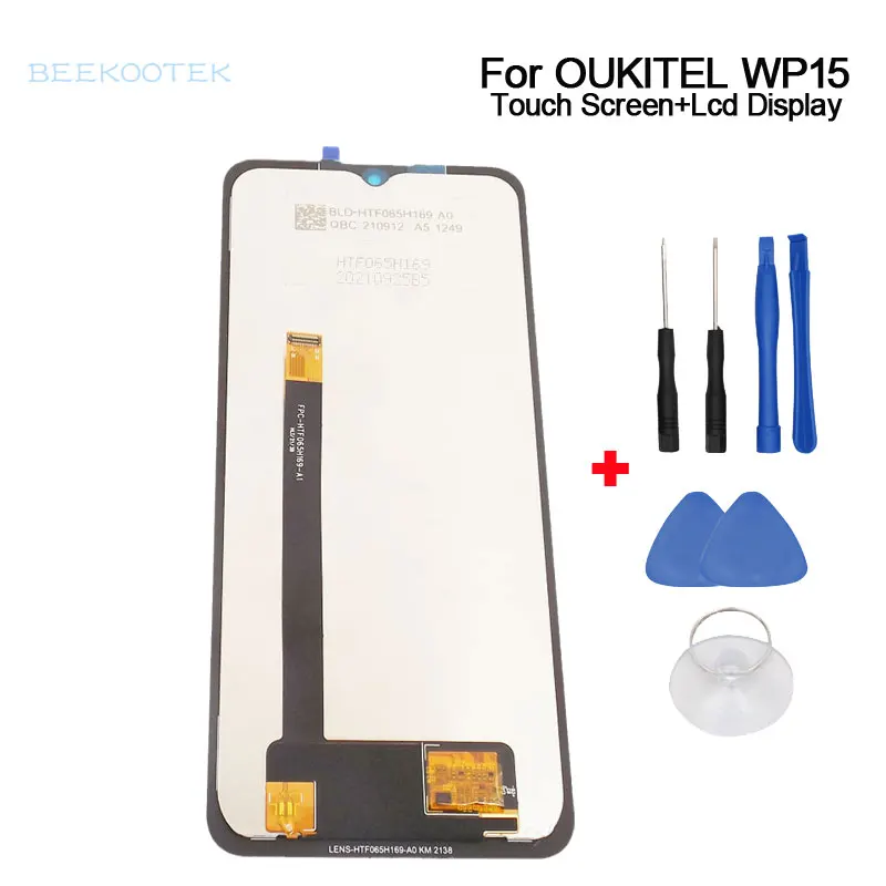 New Original OUKITEL WP15 LCD Display+Touch Screen Digitizer Assembly Repair Accessories For Oukitel WP15 6.5 inch Smartphone