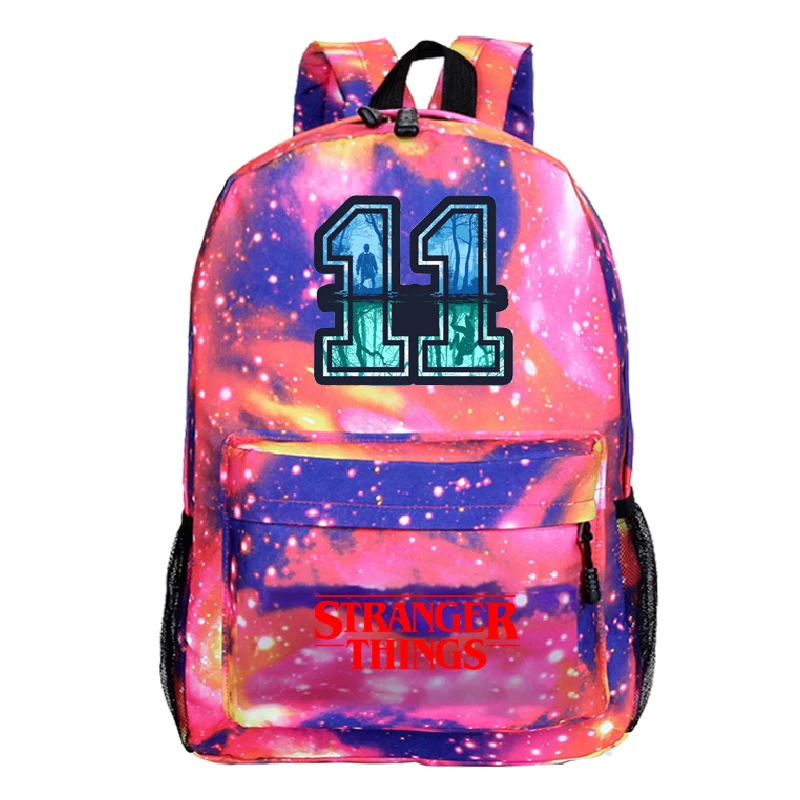

Stranger Things Travel Backpack Kids Beautiful Rucksack New Pattern Boys Girls Teens School Mochila Laptop Bags for Men Women
