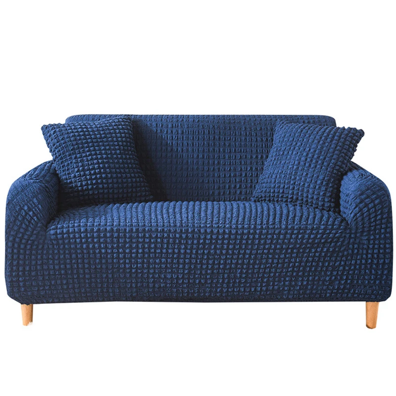 

TONGDI Lustrous Elastic Sofa Cover Soft Elegant All-Inclusive Velvet Luxury Pretty Decor Slipcover Couch For Parlour LivingRoom