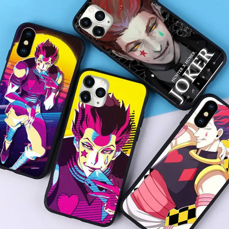 

Hunter X Hunter Anime Hisoka Phone Case For iphone 12 11 13 7 8 6 s plus x xs xr pro max mini