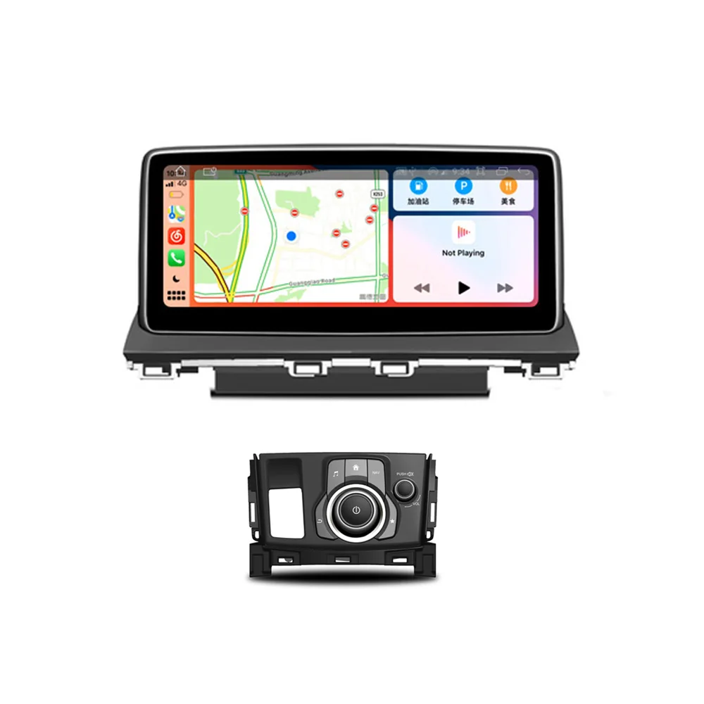 저렴한 4G 자동차 라디오 GPS 스테레오 마쓰다 3 CX-4 2014-2019 무선 카플레이 8 코어 6 기가 바이트 128 기가 바이트 안드로이드 10 OS