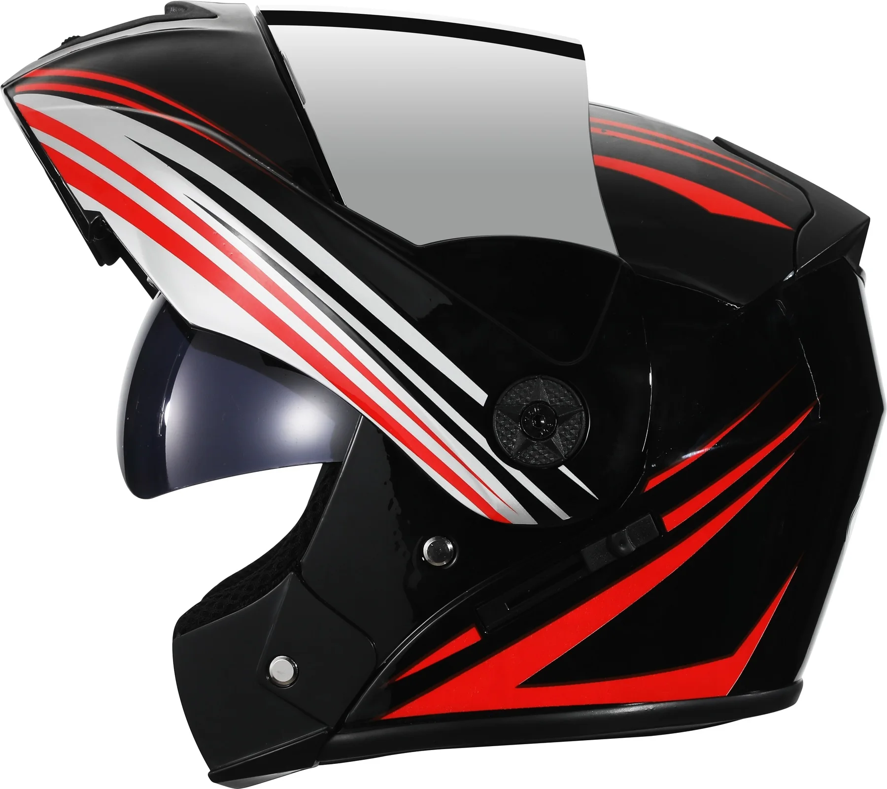 

Мотоциклетный шлем на все лицо, откидной мотоциклетный шлем с двойным солнцезащитным козырьком для женщин и мужчин, шлем для мотокросса