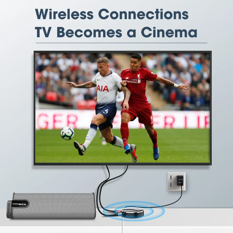 Bluetooth 5.0 Audio Transmitter Receiver OPTICAL Low Latency Wireless Adapter RCA SPDIF 3.5mm Aux Jack for TV PC Car Music | Электроника