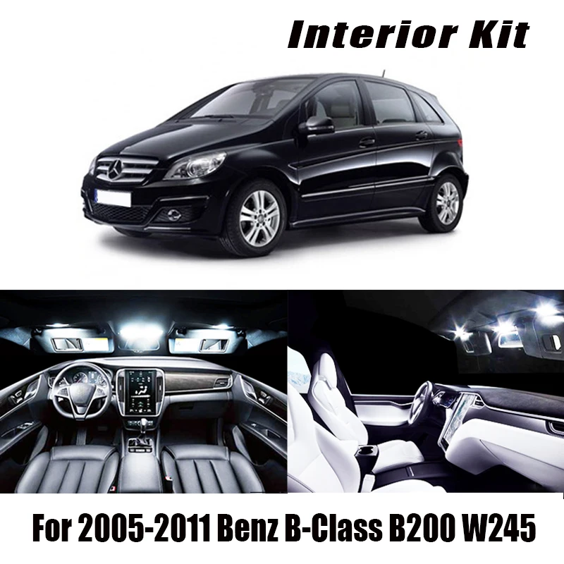 14 шт. осветительные приборы для салона автомобиля Mercedes Benz B Class B200 W245 2005