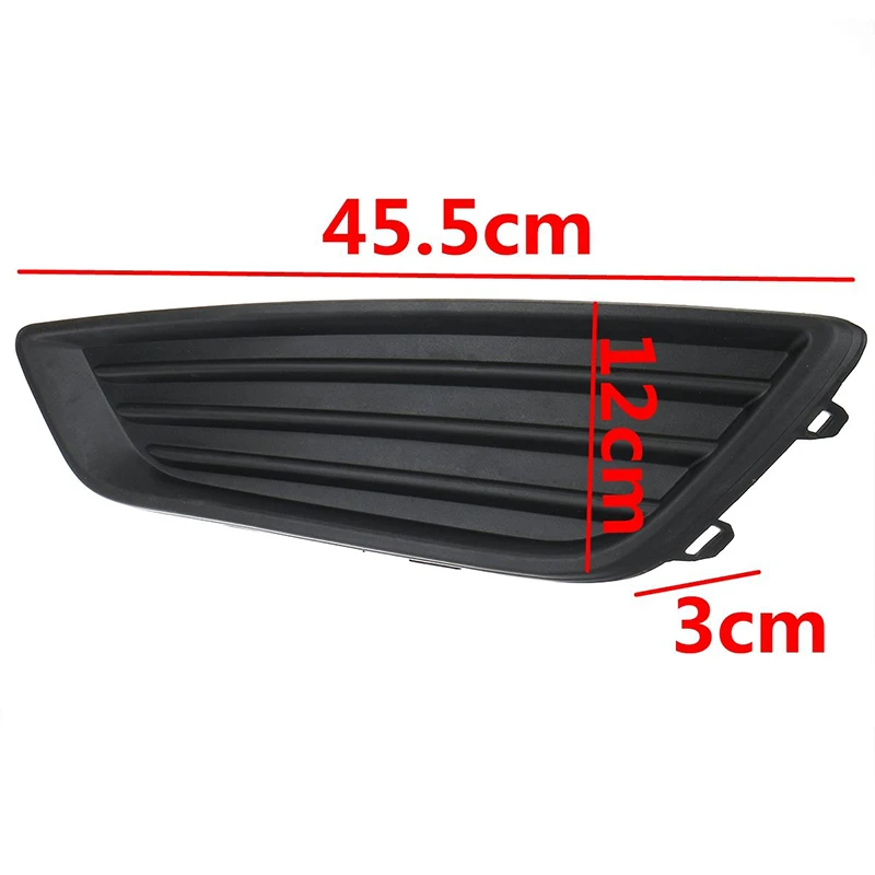 Подходит для Focus 2015-2018 ABS противотуманная фара Гриль Крышка отделка передний