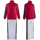 Костюм Аниме Haikyuu для косплея Haikyu, униформа для волейбола средней школы Fukurodani Inarizaki Karasuno, спортивная одежда, куртка, штаны