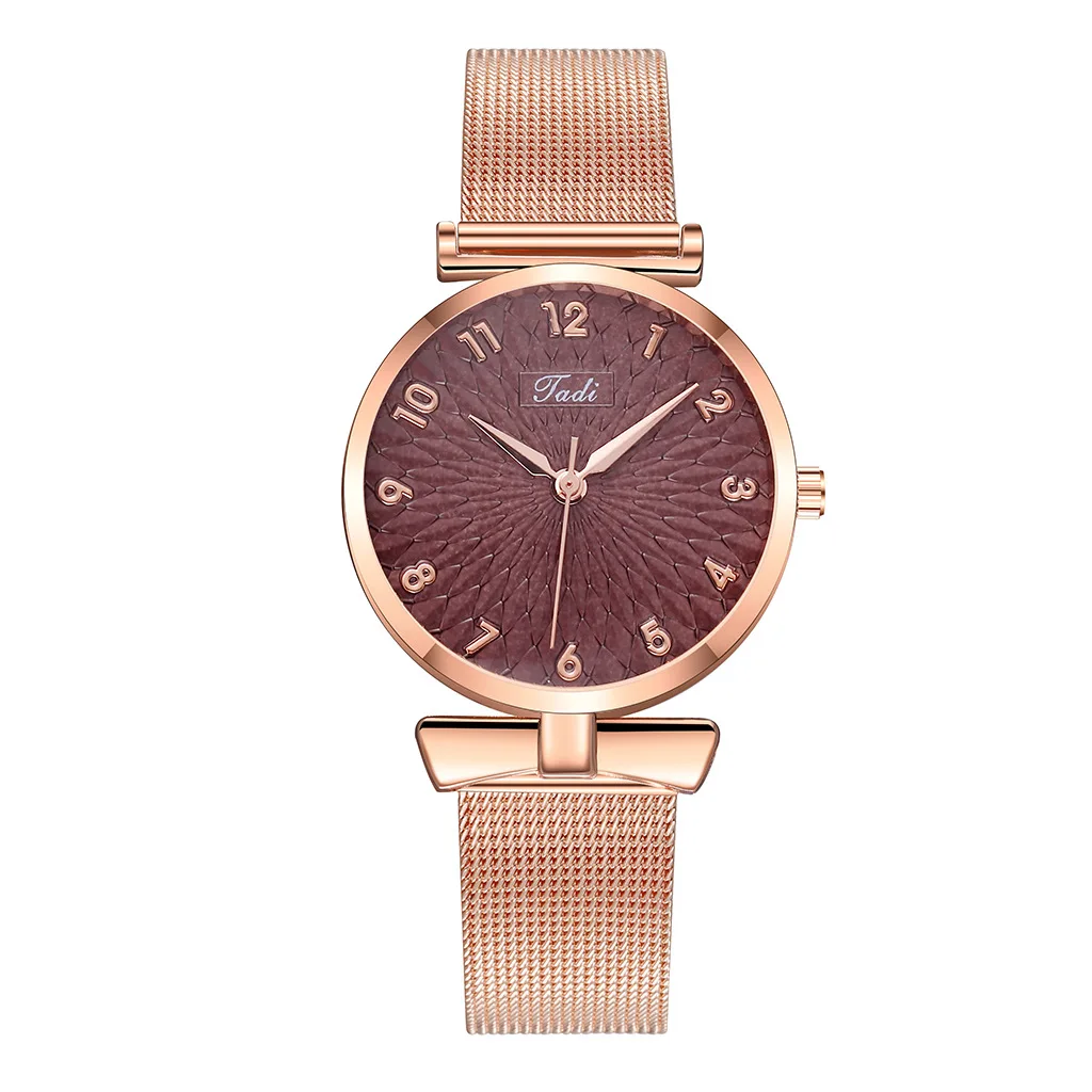 

New Casual Women Digital Watches Luxury Female Quartz Watch Business Gold Alloy Strap Simple Digital Ladies Wrist Watch Bracelet