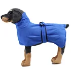 Ванная для собак robe Premium ванная для собак полотенце для маленьких, средних, больших собак, кошек, супер впитывающее полотенце из микрофибры для сушки домашних животных