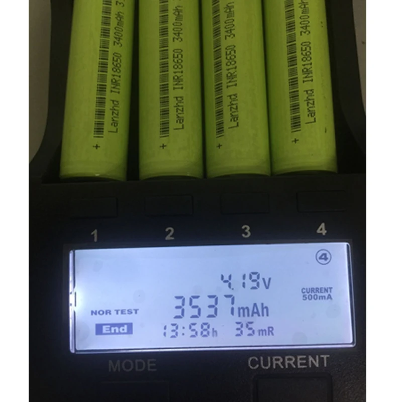 10PCS NEW 18650 3.7v Battery Lithium li ion 3400mah 30A Rechargeable INR18650 For flashlight batteries | Электроника