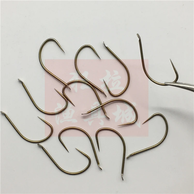 Oona Fishhook 10103 японский продукт, не-Барб, ультра-светильник, острый карп, поликультура, рыболовный крючок