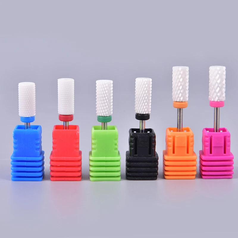 

Milling Cutter For Manicure Ceramic Mill Manicure Machine Set Cutter For Pedicure Electric Nail Files Nail Drill Bit Feecy