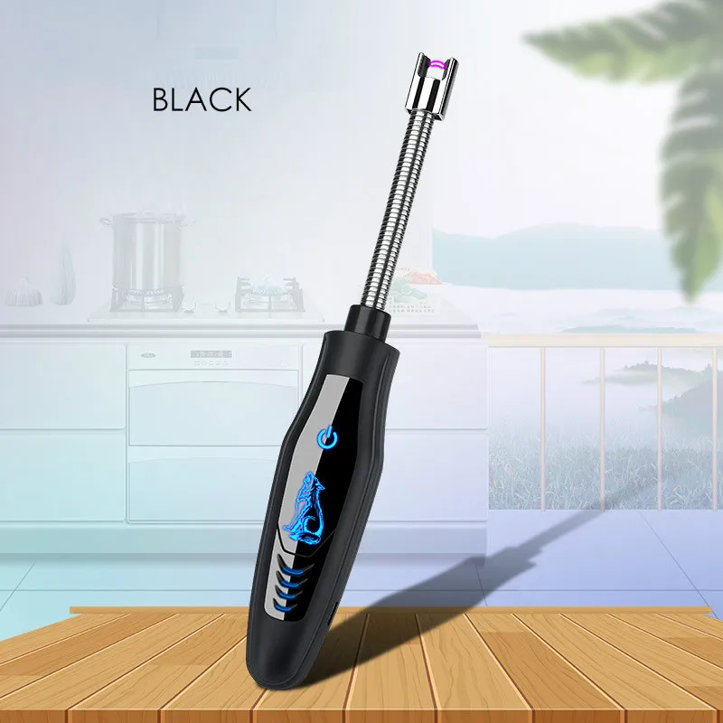 Фейерверк для барбекю зажигалка трубка дым электронная Usb зарядка дуговая