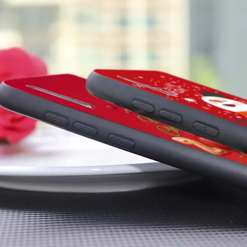 Merry Christmas Soft Silicone Phone Case for samsung galaxy a50 a70 a30 a40 a20 s8 s9 s10 plus |