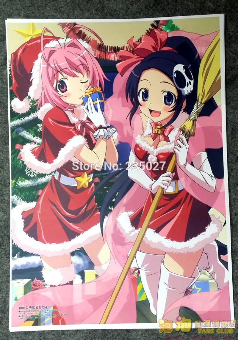 8 pcs/set Anime The World God Only Knows poster Elsea de Lute Ima wall pictures room stickers toys for gift | Игрушки и хобби
