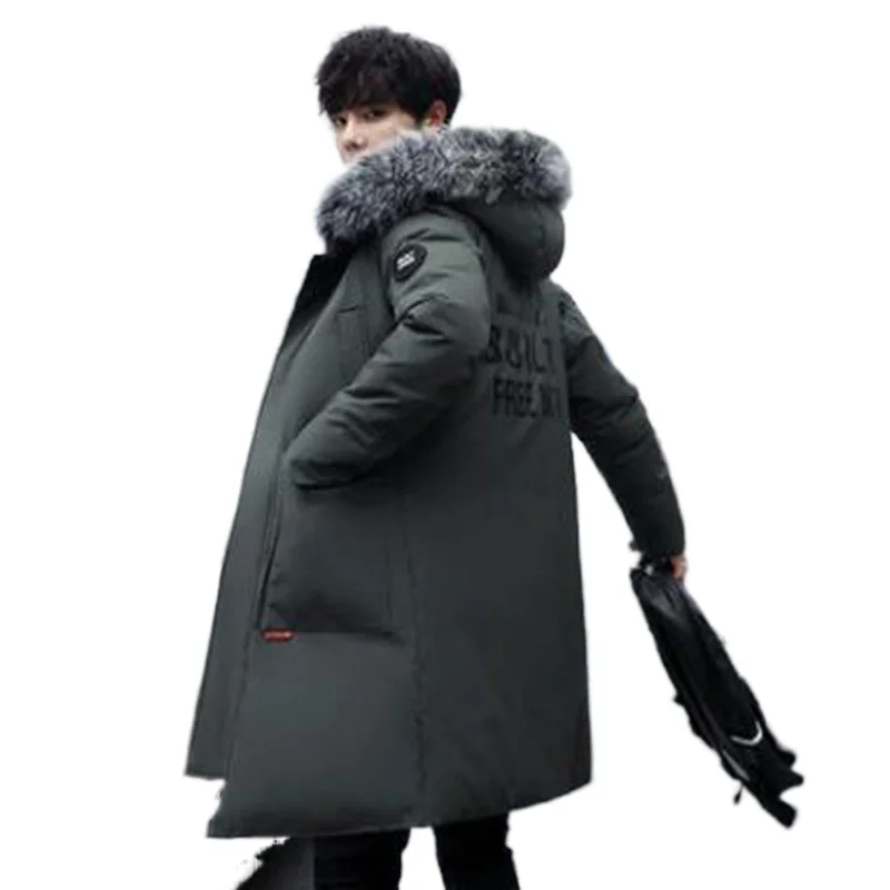 

Winter Down Jacket men Winter Jacket Men Fashion Thick Warm Parkas White Duck Down Coats Casual 2022 new Man Down Jackets