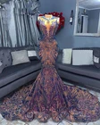 Длинное вечернее платье, модель 2021 года, сексуальное платье-Русалка для выпускного вечера, черные платья для девушек в африканском стиле, Дубай, женские вечерние платья