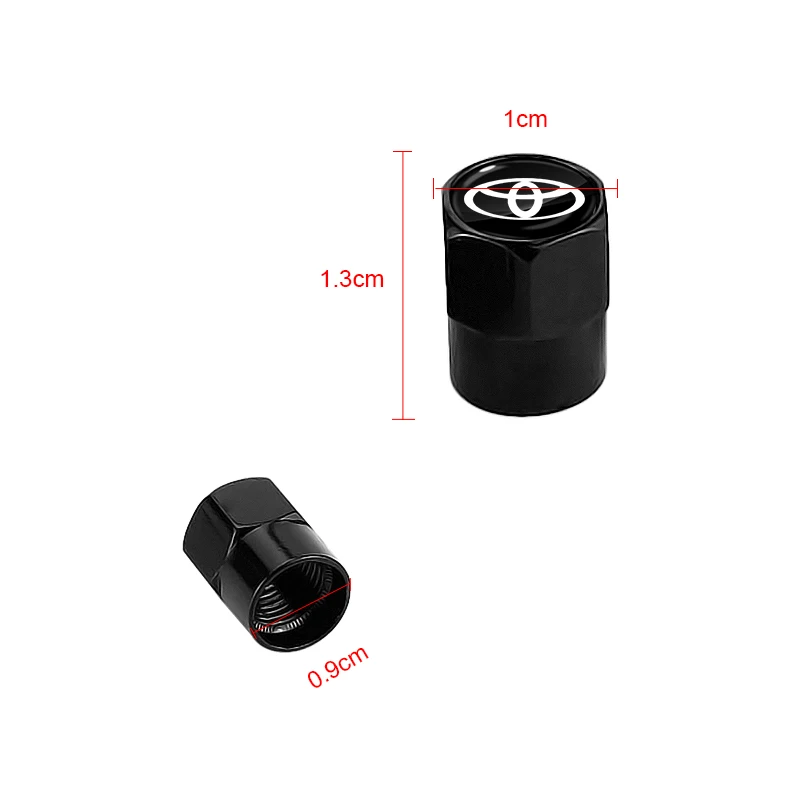 4 шт./компл. Противоугонная фотокрышка для Toyota Camry Corolla RAV4 Avensis Yaris Levin Reiz Crown Vios Sienna