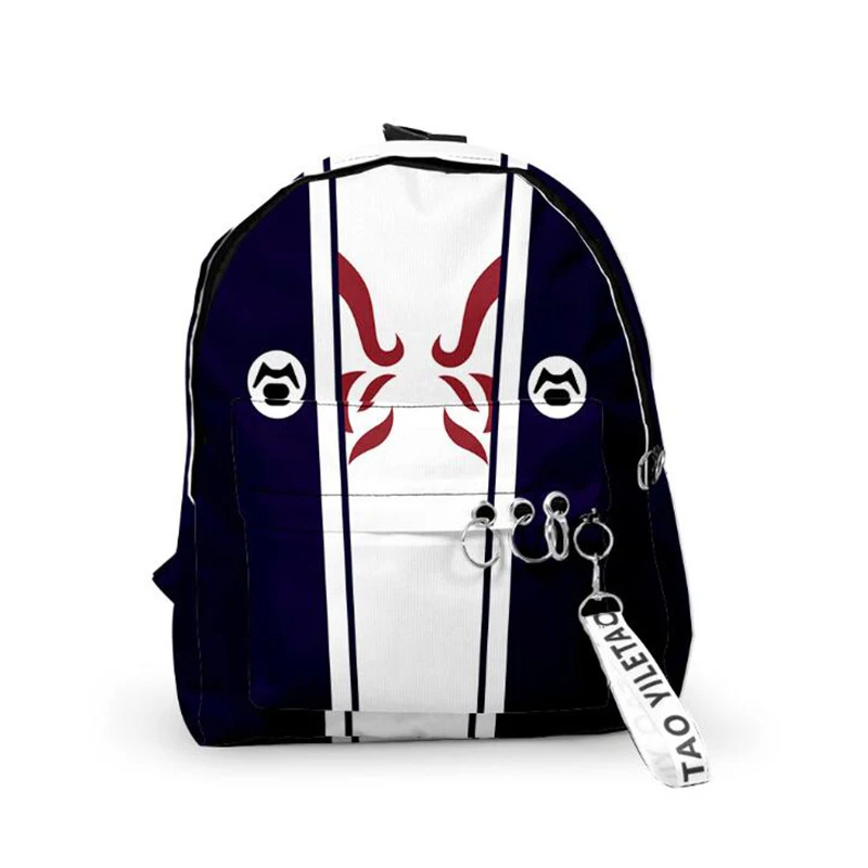 

2021 New Anime Ninja Backpacks Men Women Fashion Harajuku School Bags Multi Pocket Travel Bags 3D Teenage Notebook Backpack