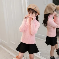 girl sweater kids baby%c2%a0outwear tops%c2%a02021 slim thicken warm winter autumn long sleeve knitting pullover children clothing